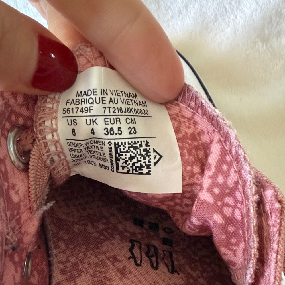 Converse Women's Dusty Rose shoreline sneakers - Picture 4 of 4